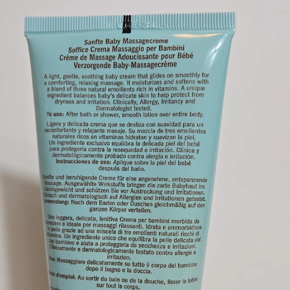JAFRA Tender Moments Softening Baby Massage Cream 6.7 oz
